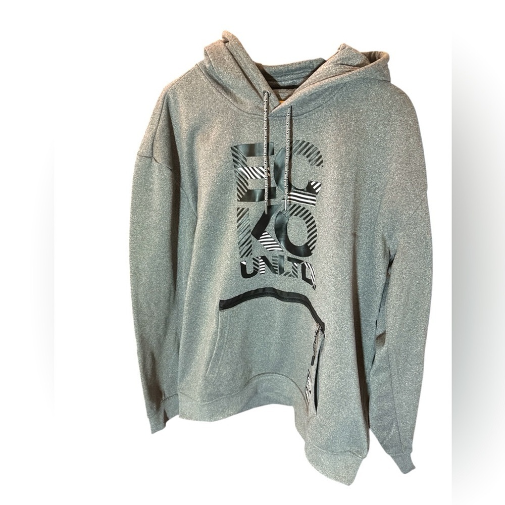 VINTAGE Y2K ECKO UNLTD HOODIE, Men XXL - Color: Grey